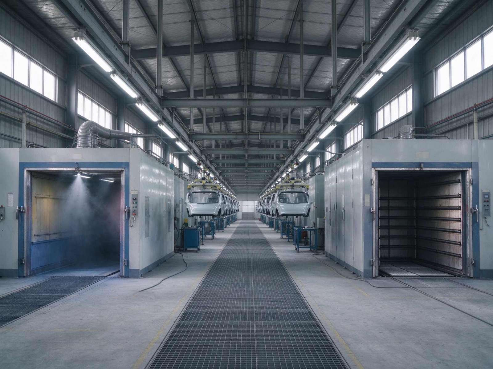 喷涂车间全景